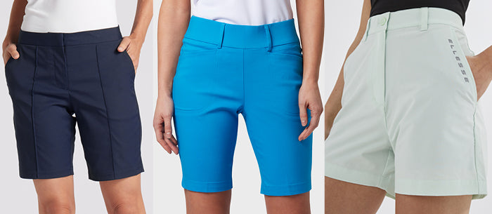Women's golf shorts