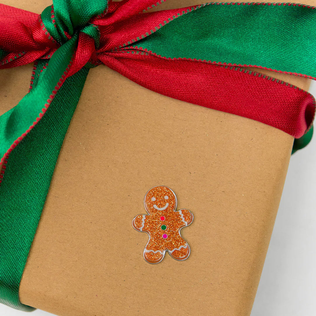 Christmas Gingerbread Man Golf Ball Marker