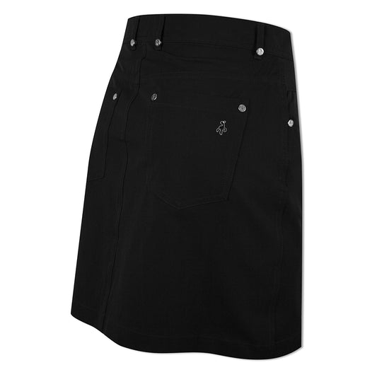 Green Lamb Ladies Stretch Skort in Black - Last One Size 12 Only Left
