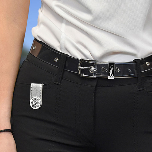 Surprizeshop Metallic Magnetic Clip Golf Ball Marker Anywear Set