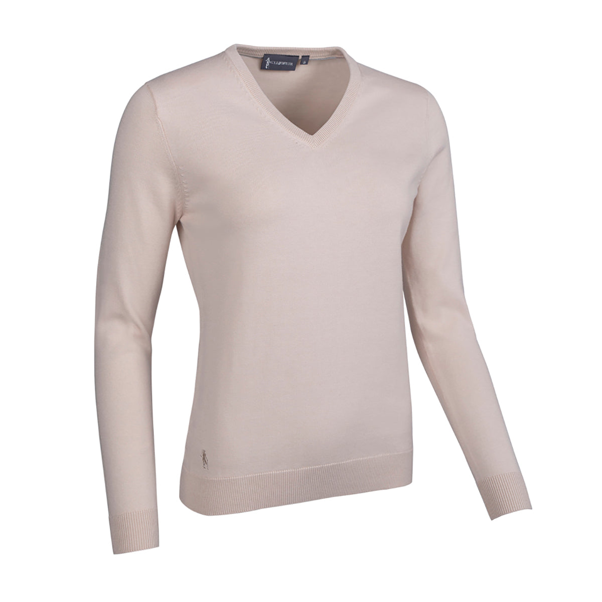 Glenmuir Women's Premium Cotton V-Neck Golf Sweater