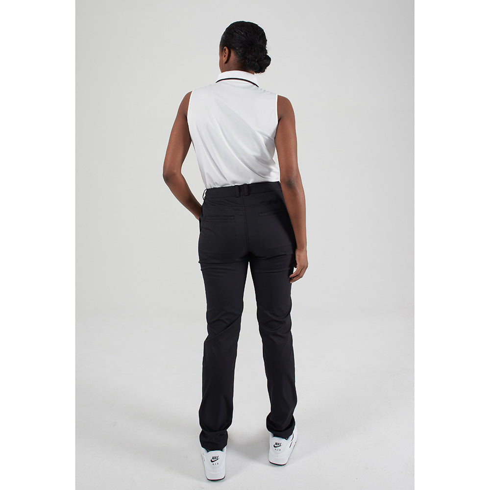 Rohnisch Ladies Slim-Fit Black Golf Trousers