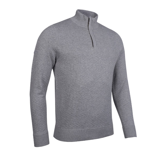 Glenmuir Mens Diamond Knit Cotton Sweater