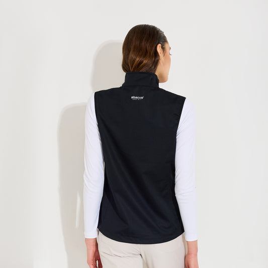 Abacus Ladies Softshell Gilet in Black