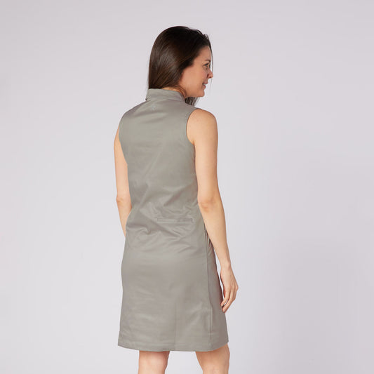 Swing Out Sister Ladies Sleeveless Dress with Sleek Shift Design for Comfort & Confidence