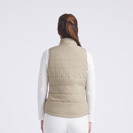 Puma Golf Ladies Quilted Vest with Primaloft Insulation