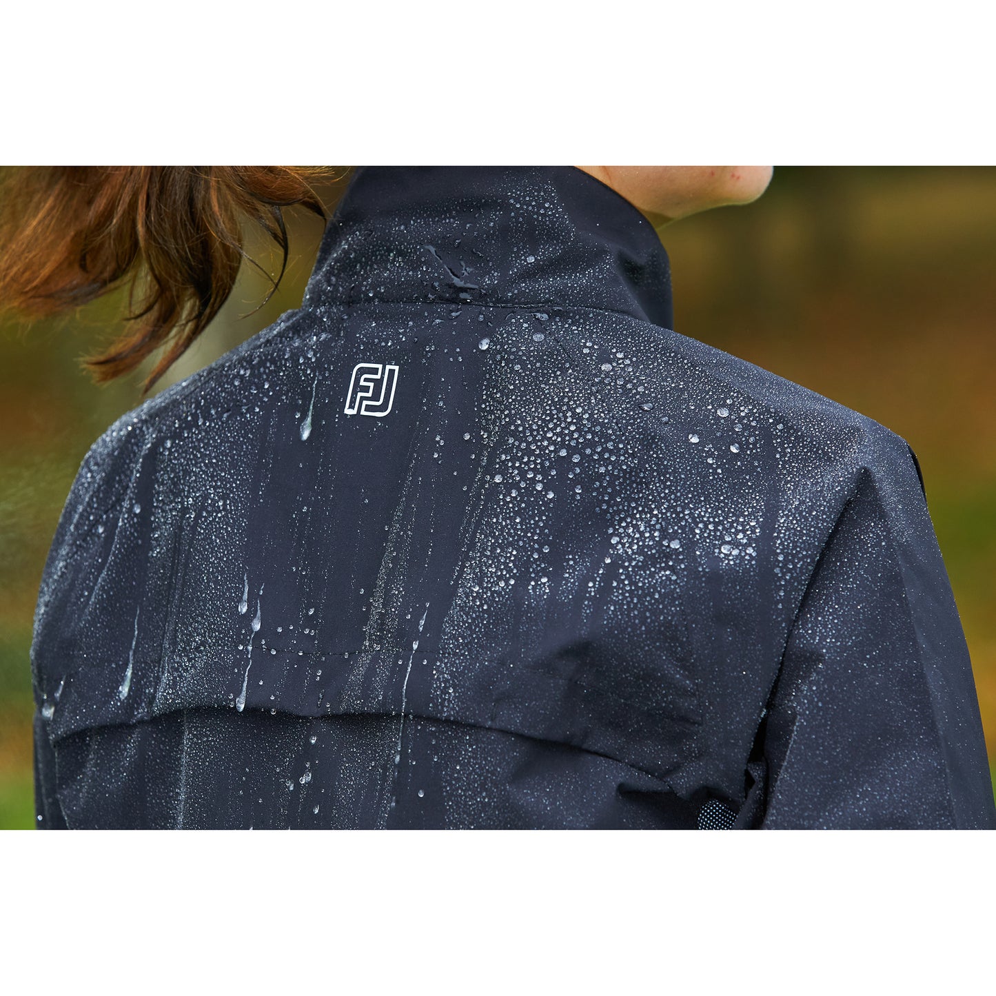 FootJoy Ladies HydroLite Waterproof Jacket with Waist Cinch