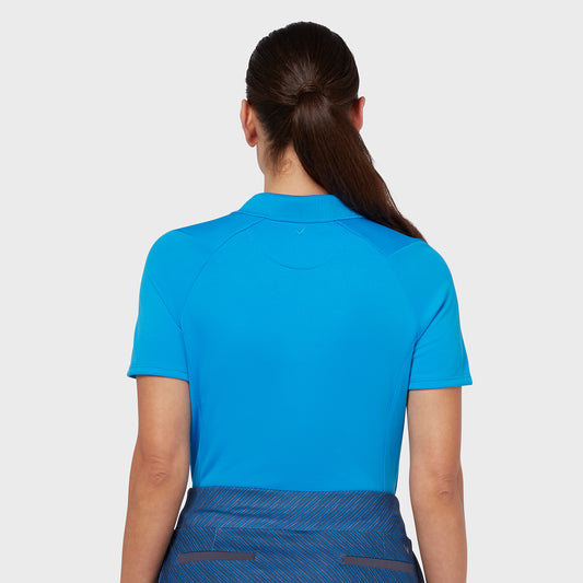 Callaway Ladies Short Sleeve Swing Tech Polo with Opti-Dri - Last One XS Only Left