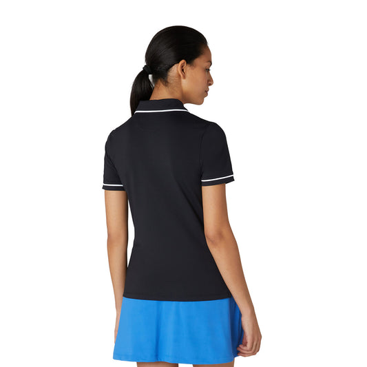 Original Penguin Ladies Caviar Short Sleeve Polo with Contrast Piping