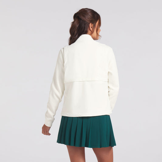 Puma Ladies Lightweight Gilet in Warm White - Last One Large Only Left