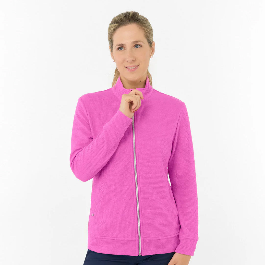 Pure Ladies Textured Jacket – Refined Texture Meets All-Season Performance