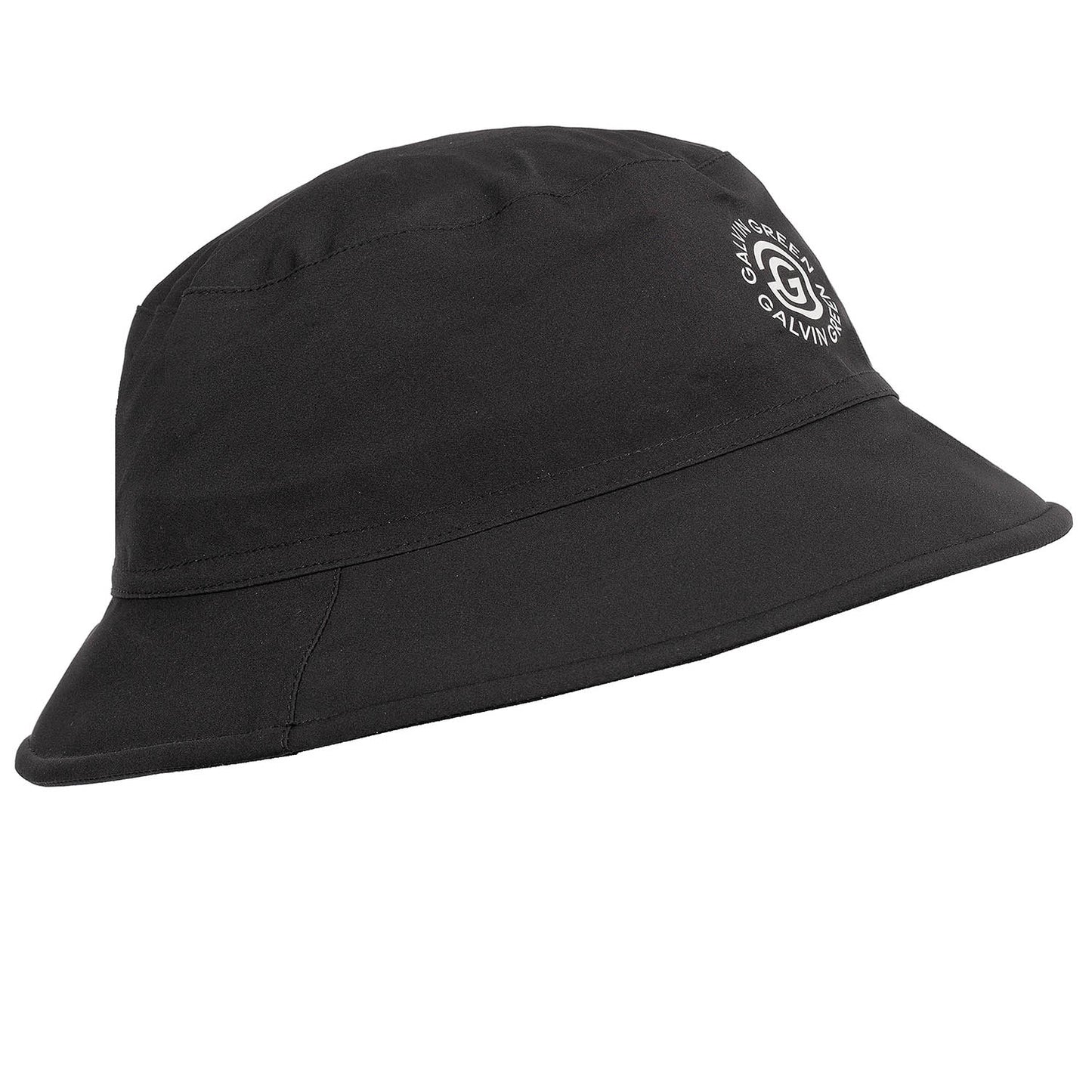 Galvin Green Black Waterproof Bucket Hat with PERTEX® Shield Stretch