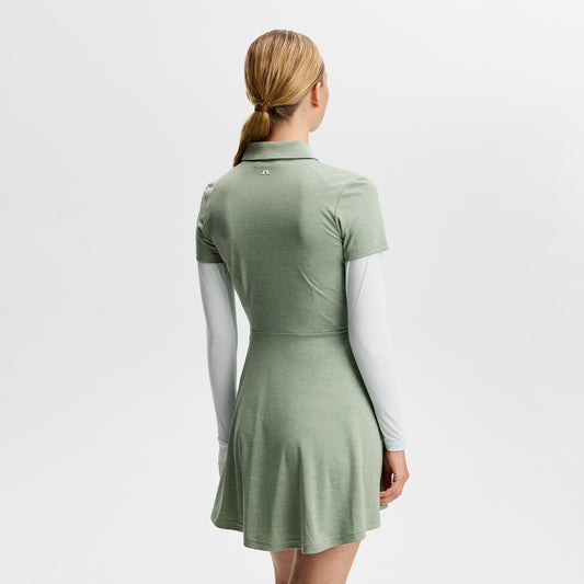 J.Lindeberg Ladies Short Sleeve Dress - Where Performance Meets Feminine Style