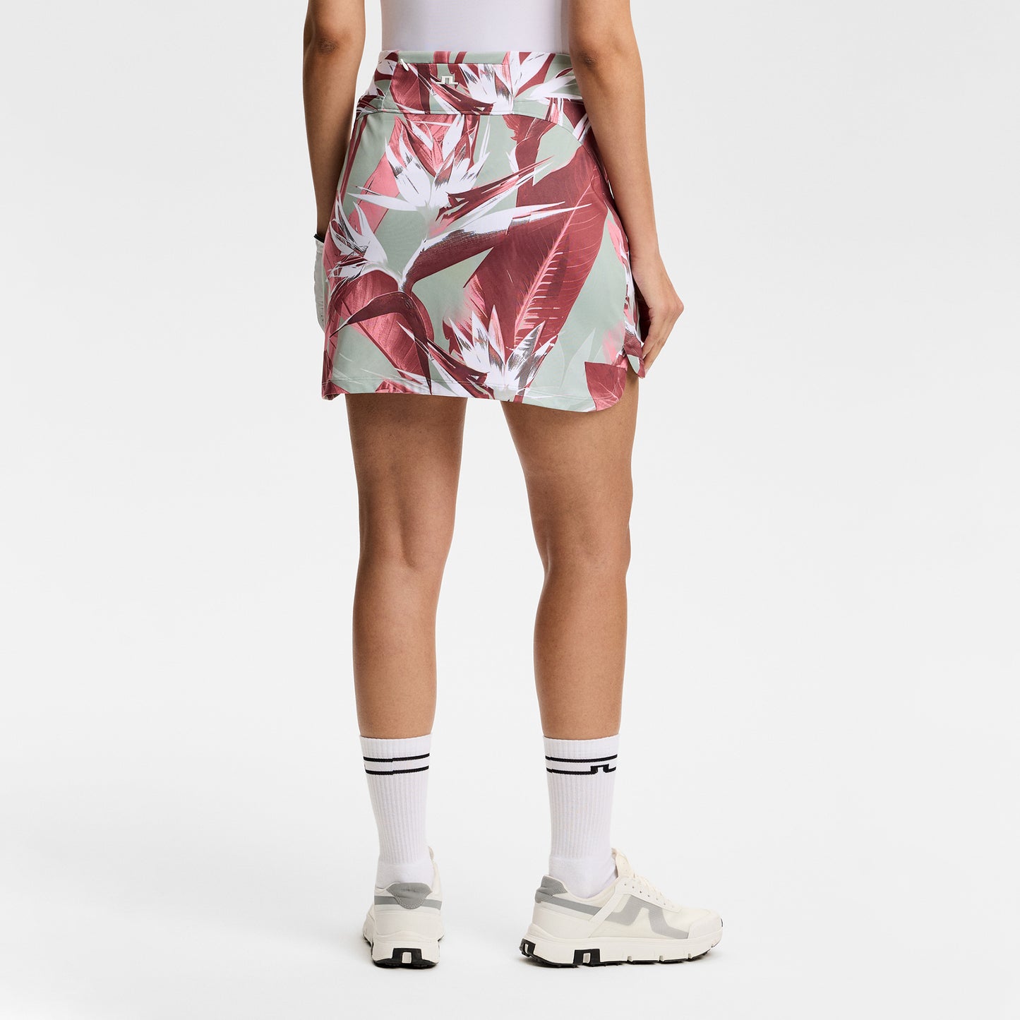 J.Lindeberg Ladies Pull-On Print Skort - Designed for Confident Movement