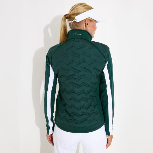 Abacus Ladies Quilted Gilet with Stretch Side Panels