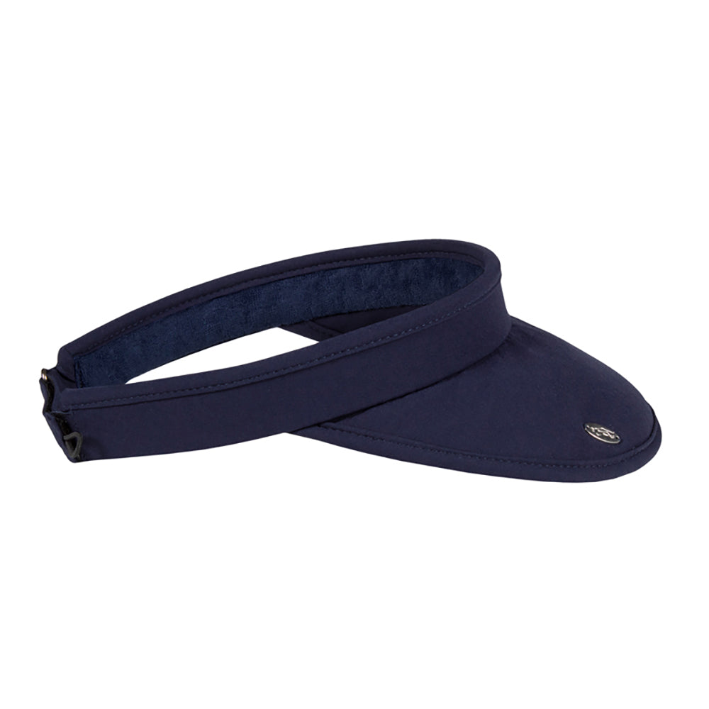 Glenmuir Ladies Adjustable Golf Visor in Navy