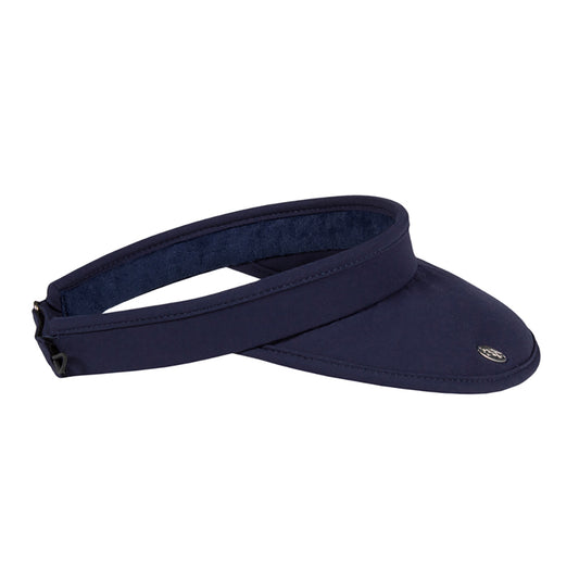 Glenmuir Ladies Adjustable Golf Visor in Navy