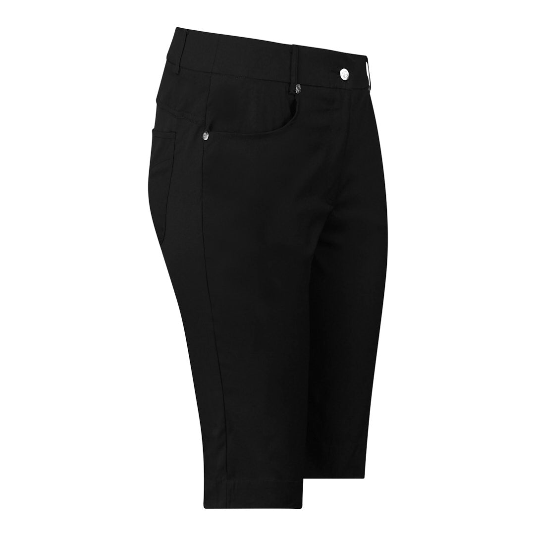 Pure Golf Ladies Bermuda Short in Black