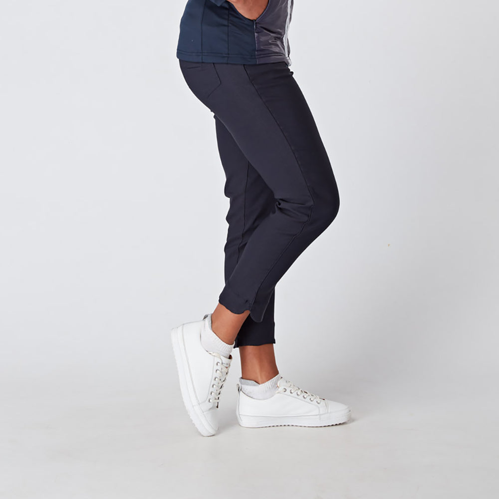 Swing Out Sister Ladies Core Dark Navy 7/8 Golf Trousers