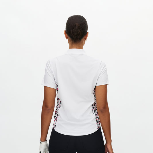 Rohnisch Women's Short Sleeve Polo - Elegant Stretch Comfort for On and Off the Course