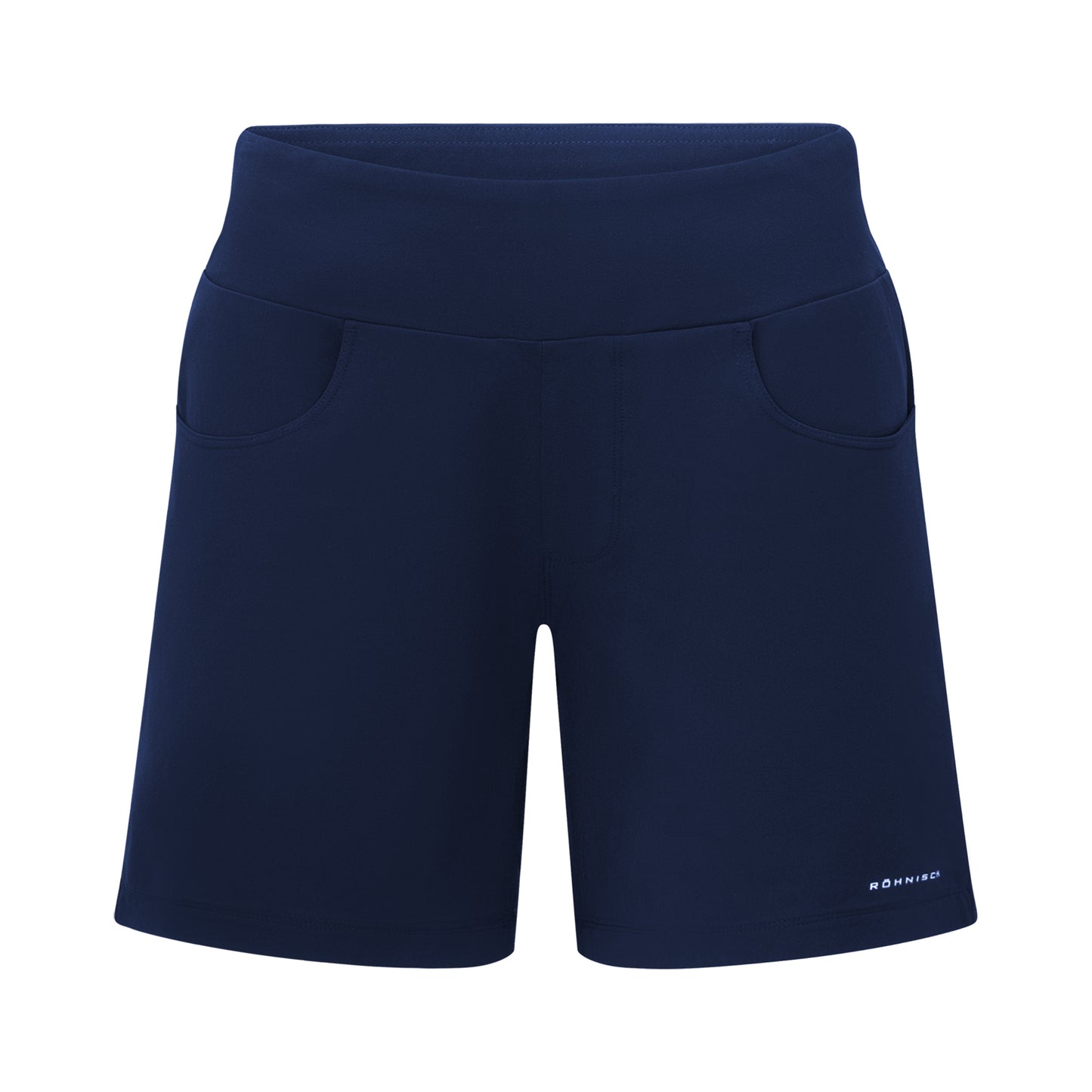 Rohnisch Ladies Navy Pull-On Shorts for Comfort, Style & Seamless Movement