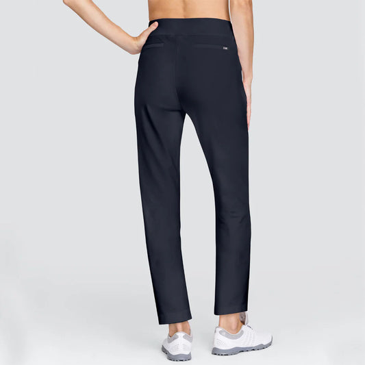Tail Ladies Waistbandless Pull-On Black Onyx Golf Ankle Trouser