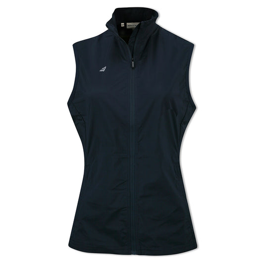 Rohnisch Ladies Navy Golf Gilet - Ultralight, Packable Performance for Effortless Swing