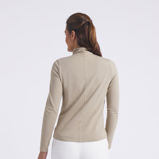 Puma Golf Ladies Long Sleeve Mock Neck Top