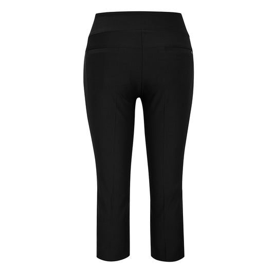 Tail Ladies Slim Fit Pull-On Capris with UPF50 in Black