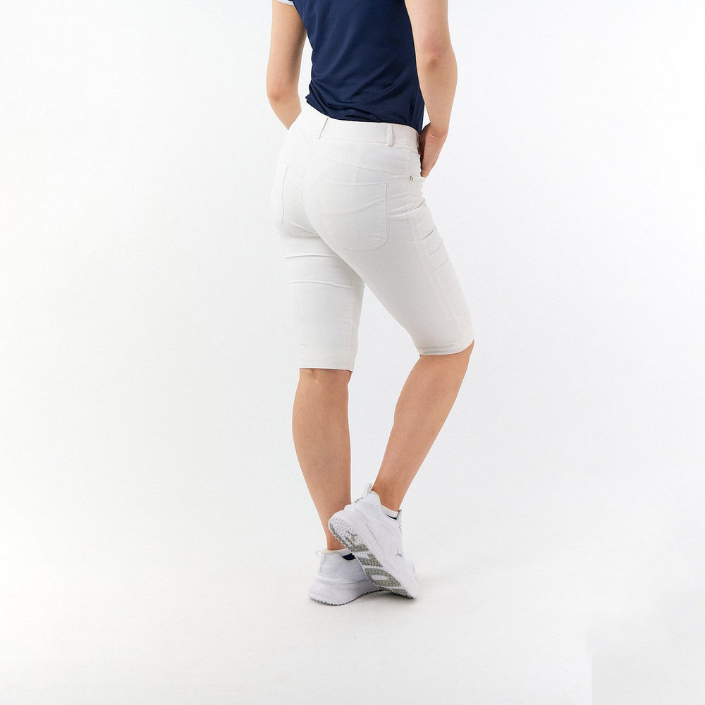 Pure Golf Ladies Bermuda Short in White