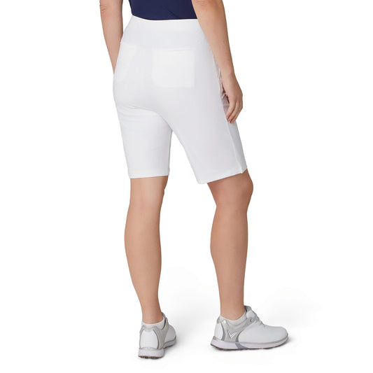 Callaway Ladies Shorts with 4 Way Stretch and Pull-On Waistband for a Sleek Silhouette