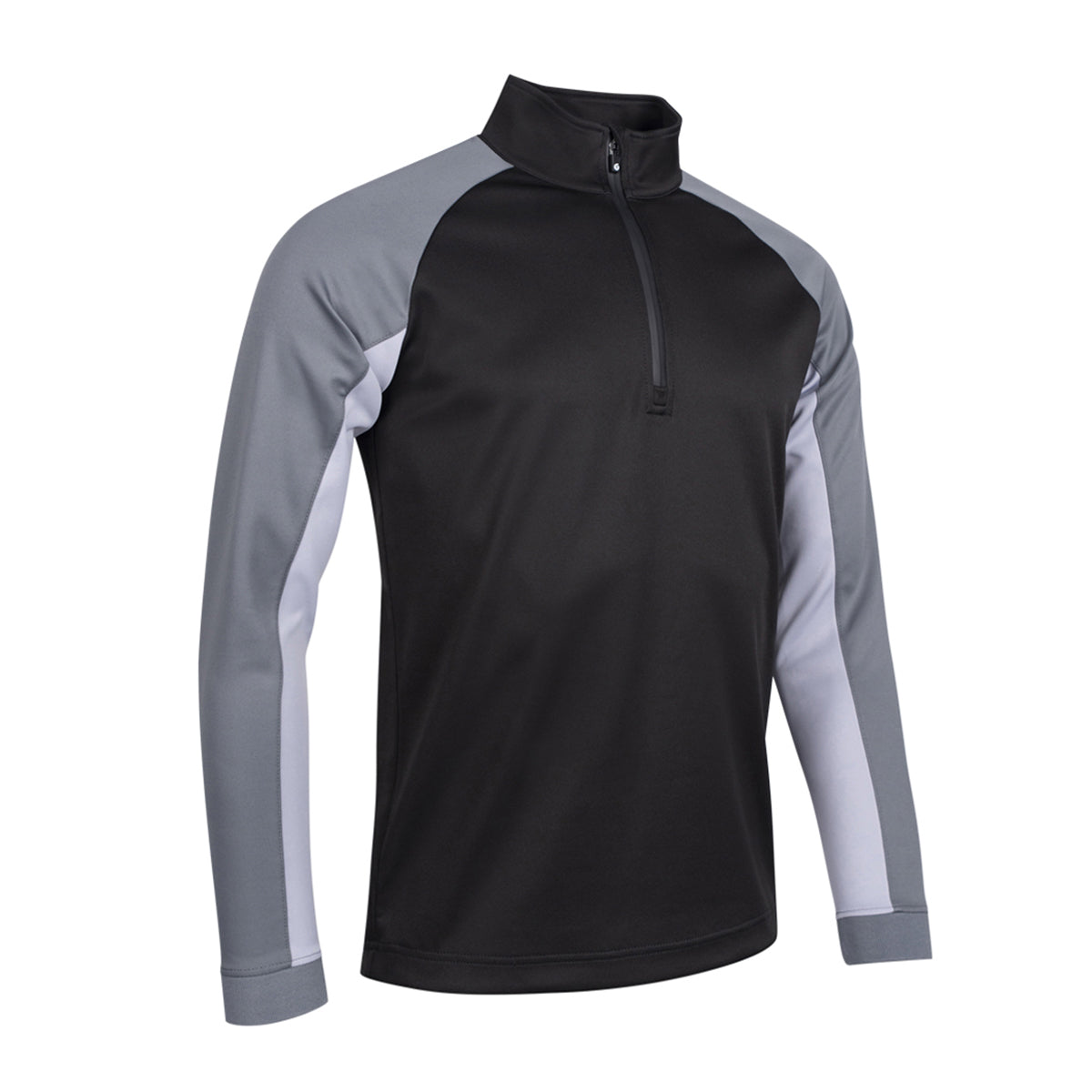 Sunderland Mens Mid-layer with Water Repellent Finish in Black