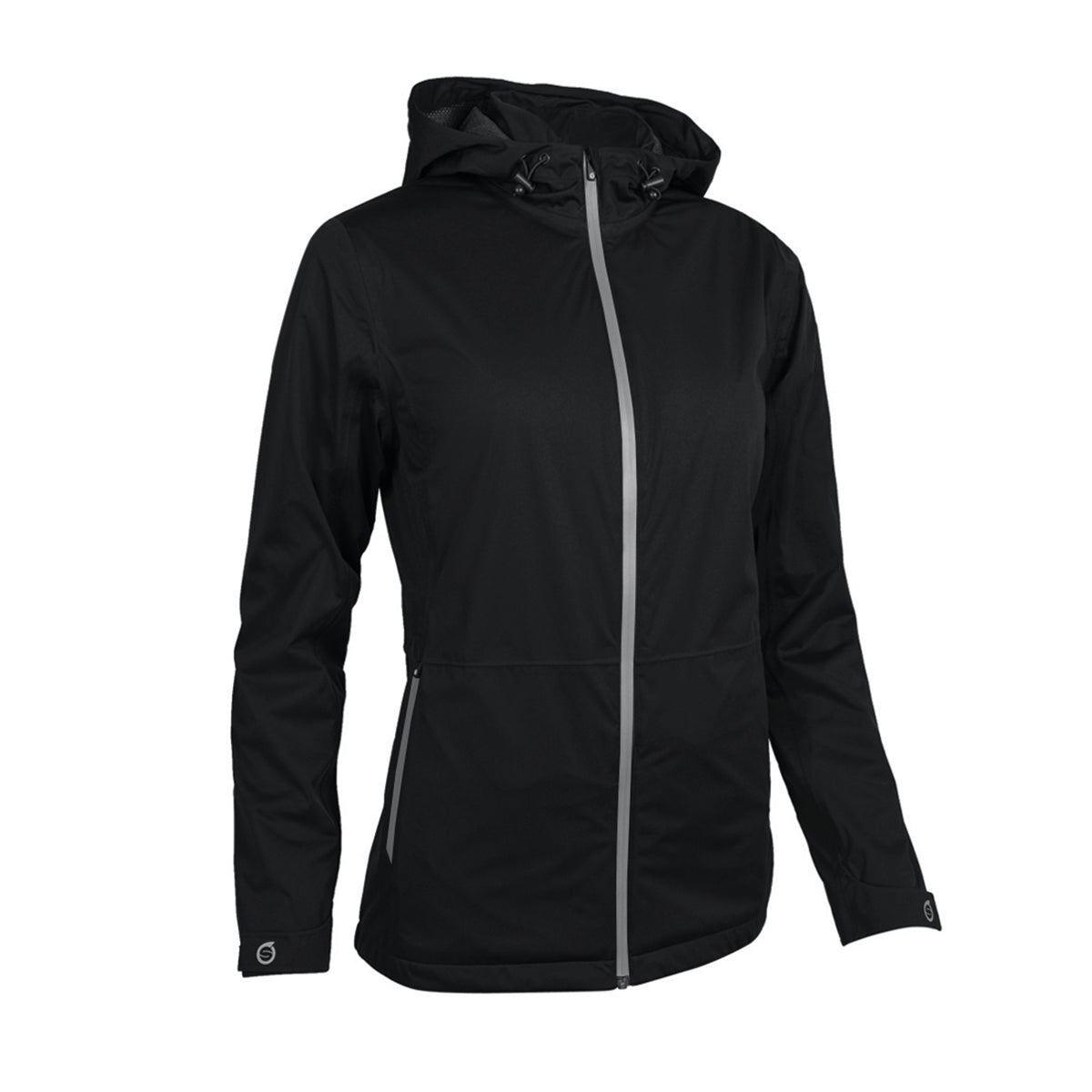 Sunderland Ladies Insulating Waterproof Jacket with Hood in Black