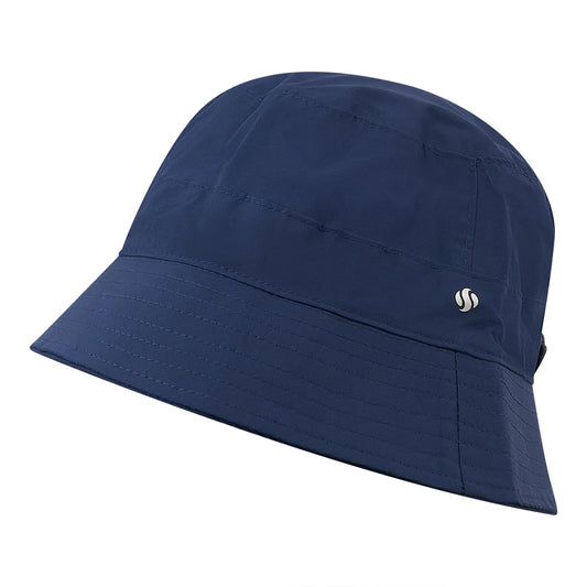 Surprizeshop Ladies Fleece Lined Waterproof Bucket Hat in Navy