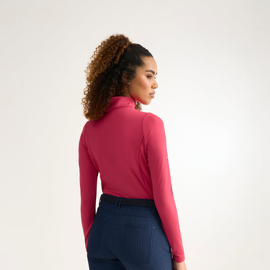 PING Ladies Long-Sleeve Zip-Neck Golf Top