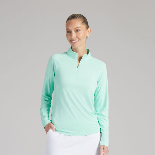 Puma Golf Long Sleeve Lightweight Top With Silky Soft-Stretch Fabric for a Feminine Fit