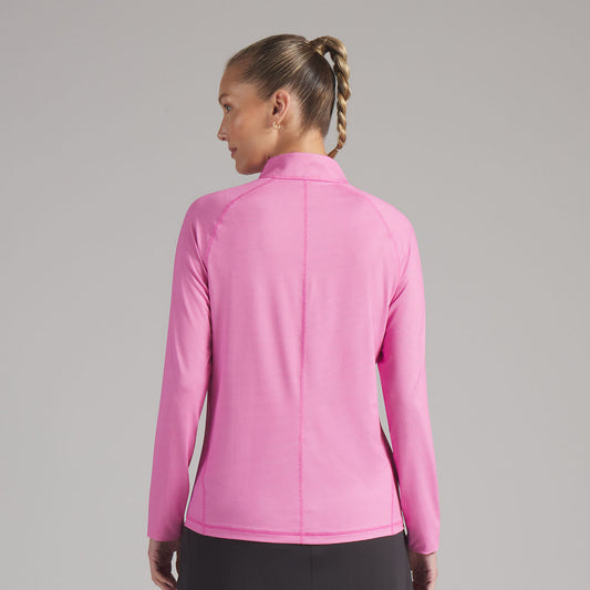 Puma Golf Zip Neck Top for Lightweight Comfort and Effortless Movement