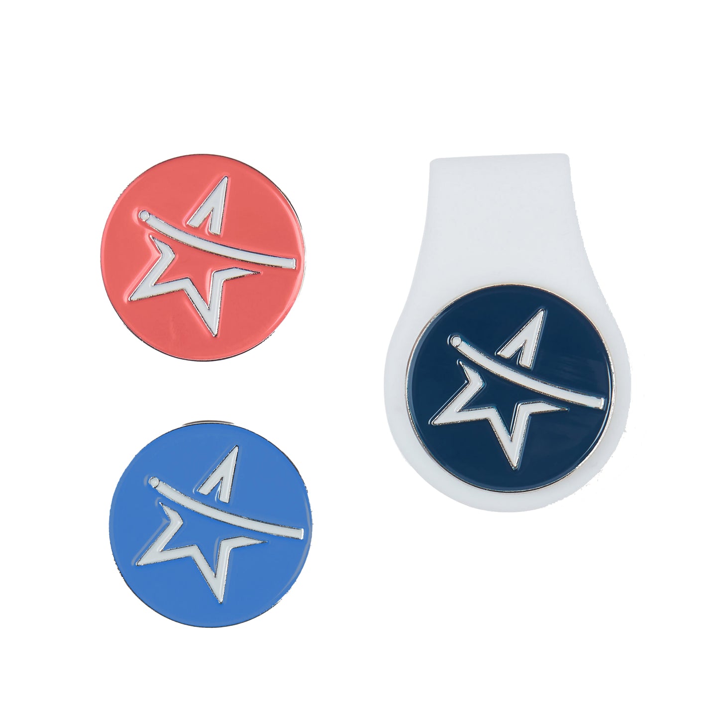 Swing Out Sister Set of 3 Ball Markers & Flexi Clip