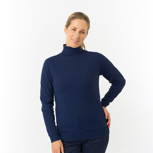 Pure Golf Ladies Super Soft Fur Lined Roll Neck