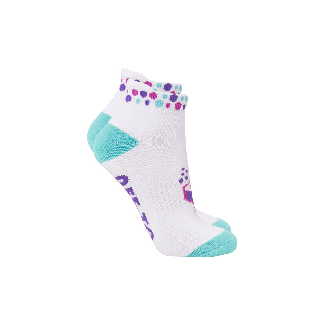 Surpizeshop Ladies Pair of 'Off to the 19th' Golf Socks