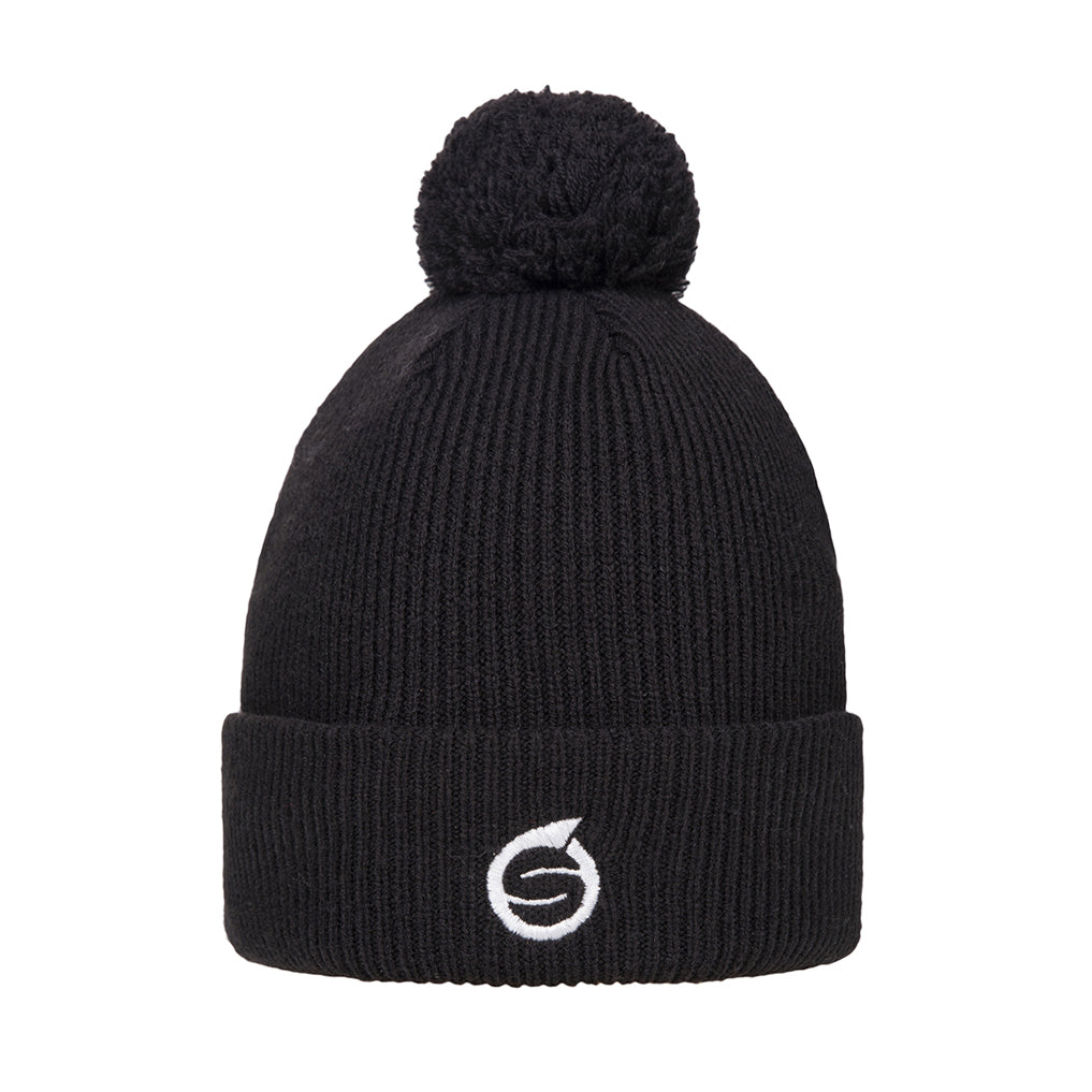 Sunderland Men's Black Thermal Bobble Hat - Cold-Weather Comfort from Tee to Green