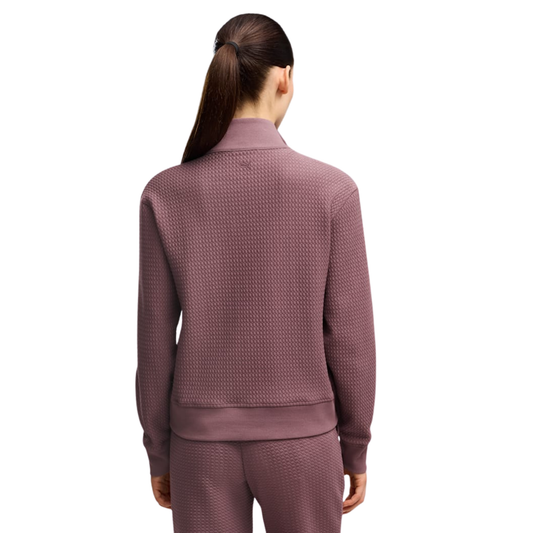 Puma Ladies Waffle Style 1/4 Zip - Enjoy Cosy Comfort for Cooler Days