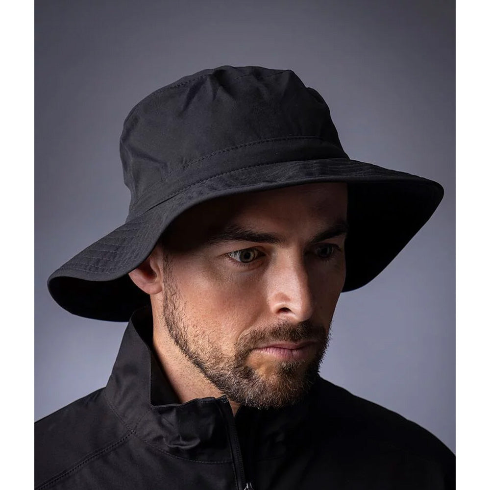 Sunderland Men's Waterproof Bucket Hat In Black