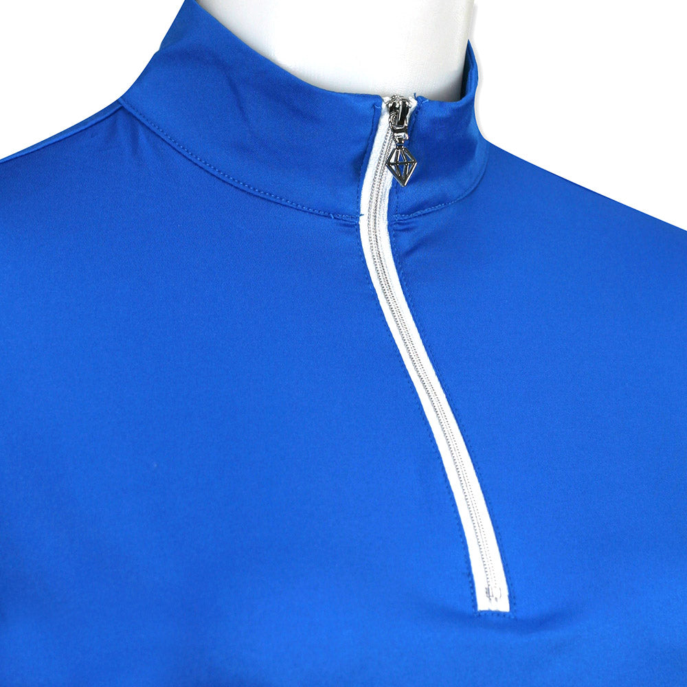Pure Ladies Lightweight Mid-Layer Top in Royal Blue