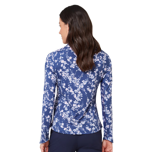 Callaway Women's Blossom Print Long Sleeve Top for Stylish Coverage and Everyday Performance