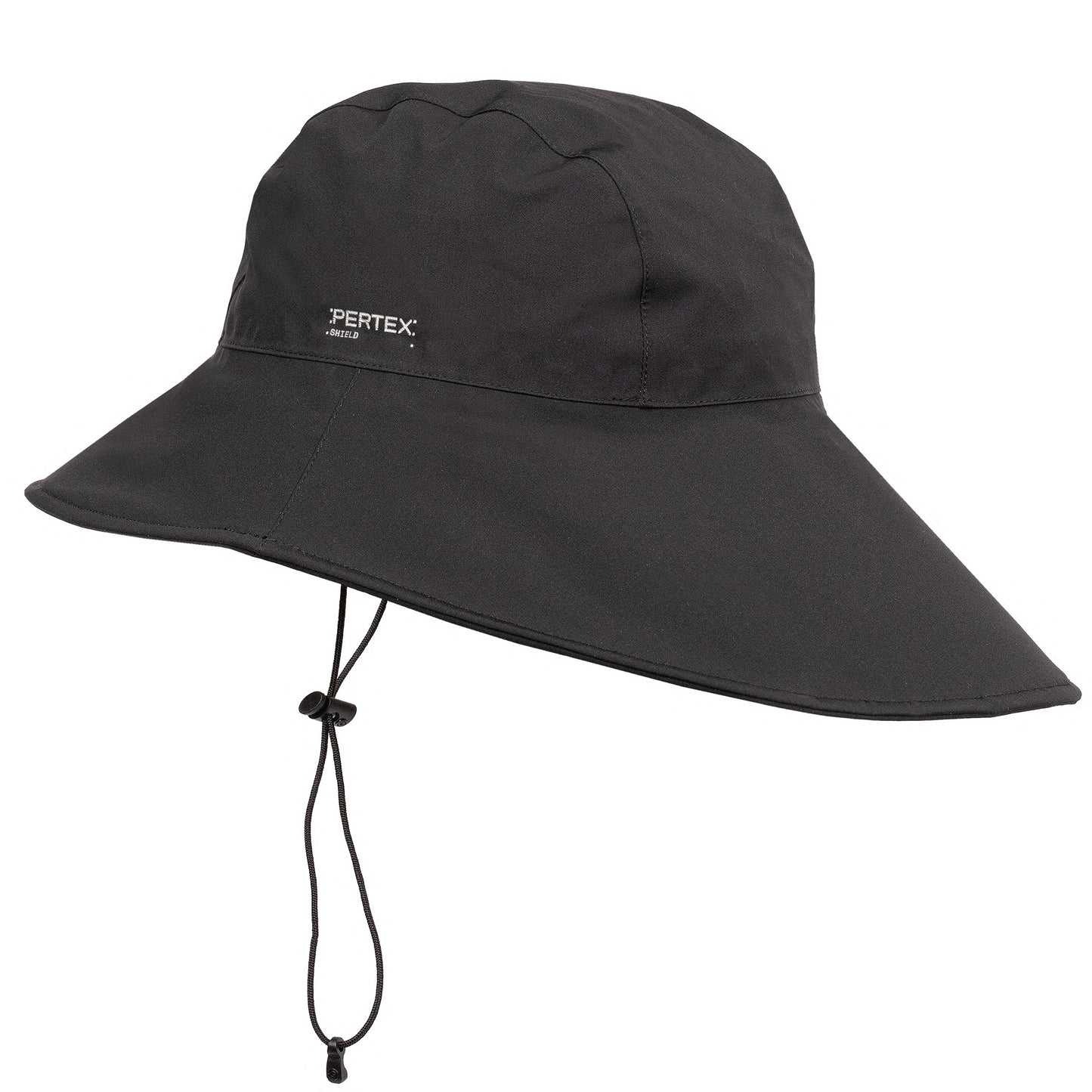 Galvin Green Black Waterproof Golf Hat with PERTEX® Shield Stretch