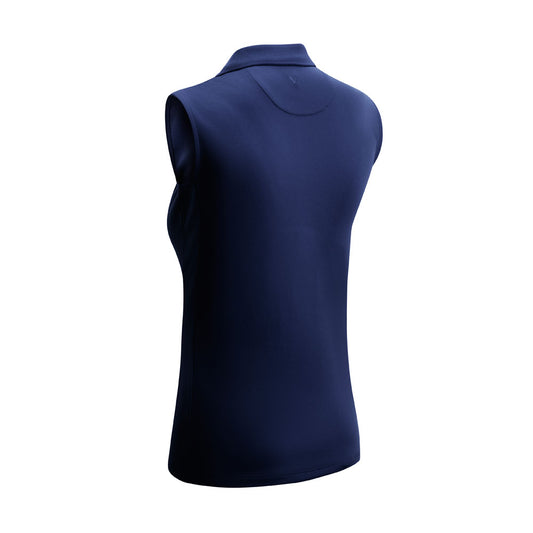 Callaway Ladies Essential Sleeveless Opti-Dri Polo in Peacoat Navy - XS Only Left