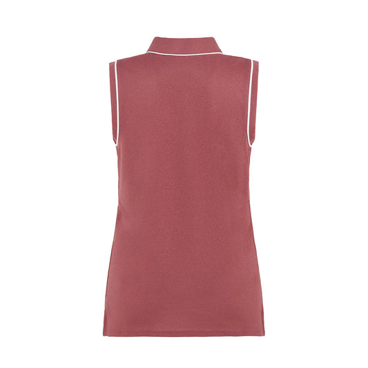 Original Penguin Ladies Piped Sleeveless Polo - Last One Small Only Left
