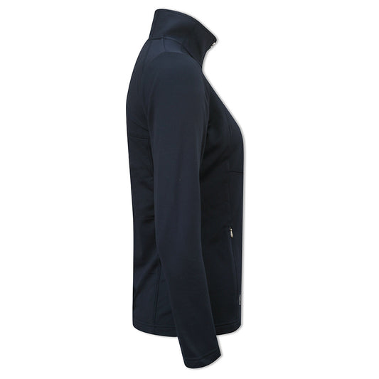 Glenmuir Ladies Thermal Water Repellent Mid-Layer Jacket in Navy