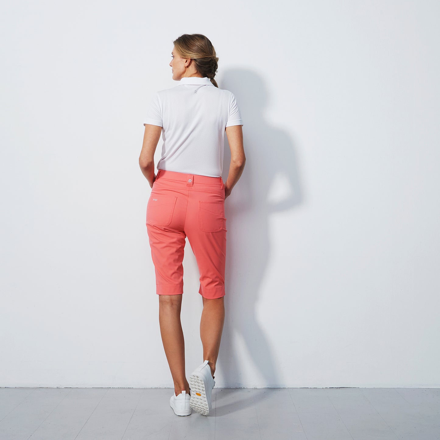 Daily Sports Ladies City Golf Shorts in Coral - Last Pair Size 8 Only Left